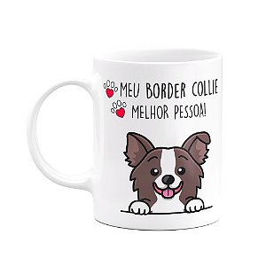 Caneca Dog - Meu Border Collie Puppy, melhor pessoa! M2