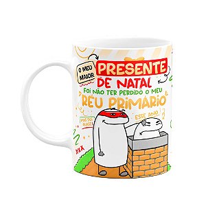 Caneca Flork Natal - Meu maior presente foi...