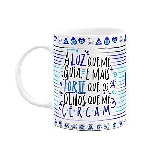 Caneca Motivação - A luz que me guia é mais forte