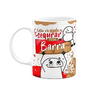 Caneca Flork Páscoa - Então me ajude a segura essa barra