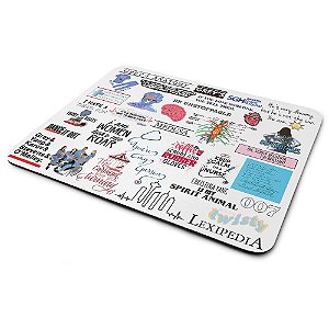 Mouse Pad Geek Icons Moments White - Grey's Anatomy