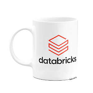 Caneca Geek Dev Programador - Databricks - 325ml branca