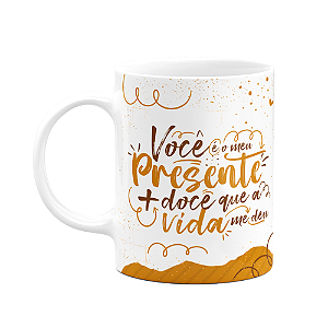 Caneca Páscoa Doce - Você é o meu presente mais doce - M2