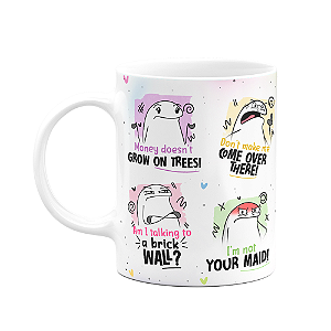 Caneca Flork Mães - Mother's Phrases - Falas de mãe 325ml