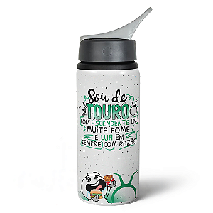 Garrafa Squeeze NK Funny Signos - Sou de Touro - 600ml