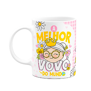 Caneca dos Avós - A melhor vovó do mundo - M3 - 325ml