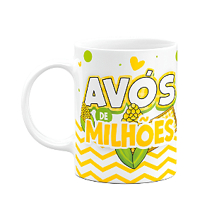 Caneca dos Avós - Avós de milhões  - 325ml