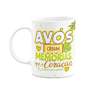 Caneca dos Avós - Memórias que ficam no coração
