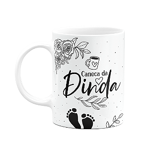 Caneca de Dindos - Caneca da Dinda - M2 - 325ml