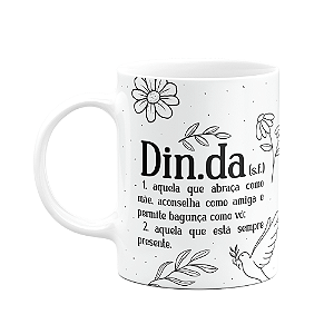 Caneca de Dindos - Definição de Dinda - M2 - 325ml