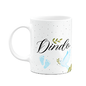 Caneca de Dindos - Dindo - M2 - 325ml Branca