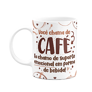 Caneca Divertida - Café - Suporte emocional
