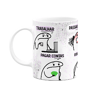 Caneca Flork - Essa é a vida adulta - 325ml
