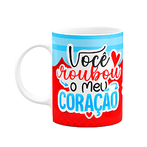 Caneca Namorados - Você roubou meu coração