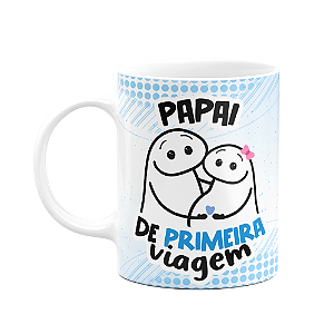 Caneca Flork Pais - Papai de primeira viagem