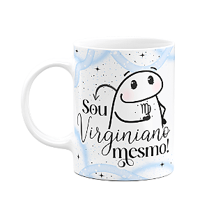 Caneca Flork Signos Virgem - Sou virginiano mesmo