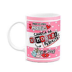 Caneca Namorados - Caneca da namorada perfeita