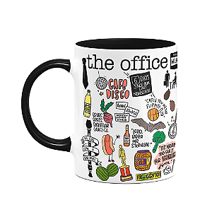 Caneca Icons Moments - The Office - D-black