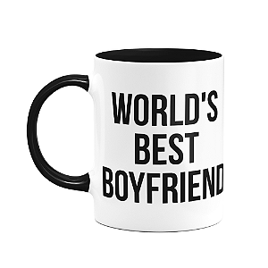 Caneca World's Best Boyfriend - The Office - D-black