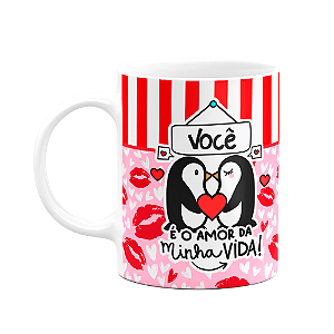 Caneca Namorados - Você é o amor da minha vida - Pinglove
