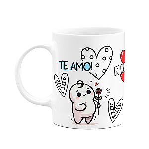 Caneca Namorados - Como é bom amar você - 325ml