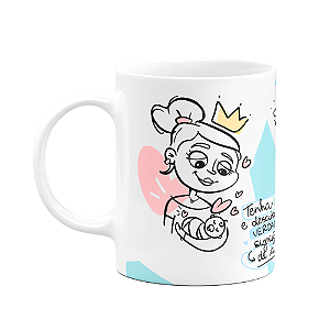 Caneca Mães - Meu amor eterno - 325ml - branca