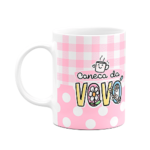 Caneca Avós - Caneca da Vovó - 325ml - Branca