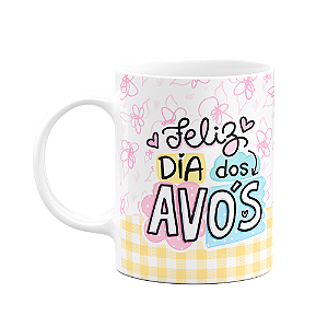 Caneca Avós - Feliz dia dos Avós - Bisavó