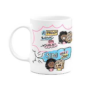 Caneca Professores - A prova vai ser em dupla? FunMug