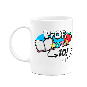 Caneca Professores - Professor nota 10 - PencilLab