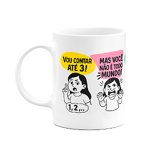 Caneca Mães - Falas de Mãe - 325ml - branca