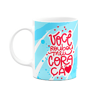 Caneca Namorados - Você roubou meu coração
