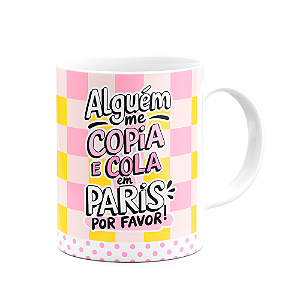 Caneca Divertida - Eu que lute - Copia e cola - M2