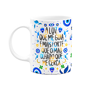 Caneca Proteção Olho grego - A luz que me guia