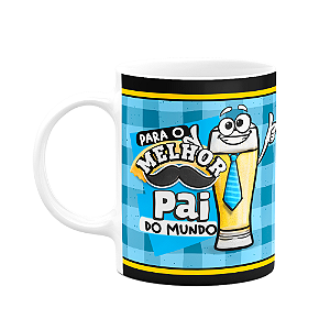 Caneca Pais - Para o melhor pai do mundo - Paizão amigo