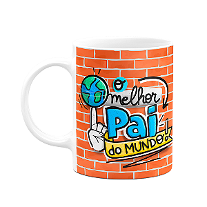 Caneca Pais - O melhor pai do mundo - Amigo - Parceiro