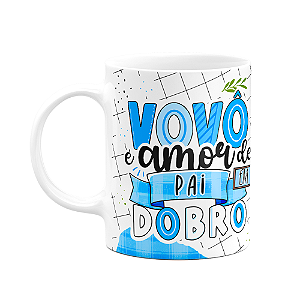 Caneca dos Avós - Vovô, amor de pai em dobro