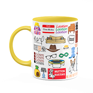 Caneca Icons Moments - Modern Family - B-yellow