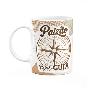 Caneca dos Pais - Paizão, meu guia - 325ml - branca