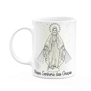 Caneca Religiosa Orações - Nossa senhora das graças
