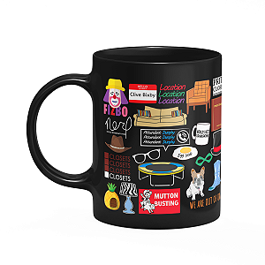 Caneca Geek Icons Moments - Modern Family - Preta
