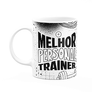 Caneca Fitness Academia - O melhor Personal Trainer