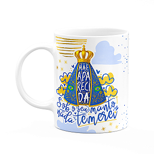 Caneca Religiosa N.S Aparecida - Nada temerei