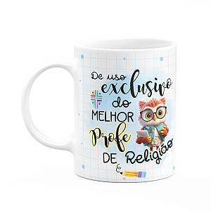 Caneca - Uso exclusivo do melhor professor de religião