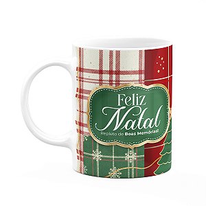 Caneca Natalina - Feliz Natal, repleto de boas memórias - M2