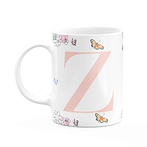 Caneca Especial Mulheres - Inicial do nome letra Z