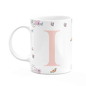 Caneca Especial Mulheres - Inicial do nome letra I