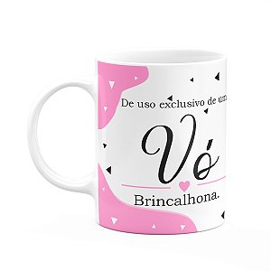 Caneca Tipos de avós - Vó brincalhona - 325ml