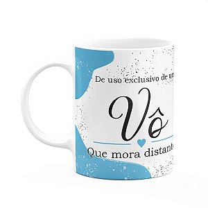Caneca Tipos de avós - Vô que mora distante - 325ml