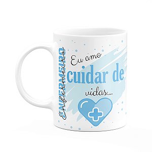 Caneca de Profissões - Sou Enfermeiro - 325ml